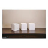 Tenda MW5G3PK AC1200 Whole-Home Mesh Wi-Fi System, 2 Ports, Dual-Band 2.4 GHz/5 GHz (TNDNOVAMW5G3PK) Pack of 3