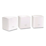 Tenda MW5G3PK AC1200 Whole-Home Mesh Wi-Fi System, 2 Ports, Dual-Band 2.4 GHz/5 GHz (TNDNOVAMW5G3PK) Pack of 3