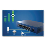 Tenda TEF1008P 10/100Mbps Ethernet Unmanaged Switch, 8 Ports (TNDTEF1008P) Each