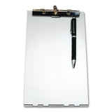 Saunders Redi-Rite Aluminum Storage Clipboard, 1" Clip Capacity, Holds 6 x 10 Sheets, Silver (SAUSAU00213) Each