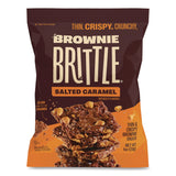 Sheila G’s™ Brownie Brittle™ Crunchy Brownie Snack Variety Pack, Chocolate Chip and Salted Caramel, 2 oz Bag, 20/Carton (SHAKAR01416) Case of 20