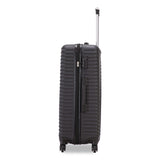 TUCCI VOYAGE Vertice ABS 2-Piece Luggage Set, Black (TUIV000102PCBLK) Each