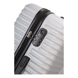 TUCCI VOYAGE Vertice ABS 2-Piece Luggage Set, Silver (TUIV000102PCSLV) Each
