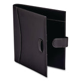 It's Academic D-Ring Non-View Binder, 3 Rings, 1" Capacity, 8.5 x 11, Black (AMX92875) Each