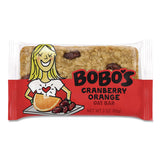 Bobo's Oatmeal Bars, Cranberry Orange, 3 oz Individually Wrapped, 12/Box (BBO00049) Box of 12