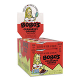 Bobo's Oatmeal Bars, Cranberry Orange, 3 oz Individually Wrapped, 12/Box (BBO00049) Box of 12