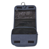 Brookstone® Fabric Toiletry Bag, 8.66 x 3.35 x 8.46, Blue (BKTBNKM0001) Each
