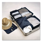 Brookstone® Six-Piece Travel Pouch Set, 12.2 x 1.97 x 9.65, Blue (BKTBNPC0001) Each
