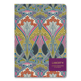 CHRONICLE BOOKS Liberty London Embroidered Cover Journal, Ianthe Bloom Artwork, Medium/College Rule, Multicolor Cover, (50) 10 x 7 Sheets (CHB978073537686) Each