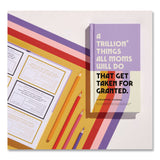 CHRONICLE BOOKS Guided Journal: A Trillion Things All Moms Do That Get Taken For Granted, Multicolor Cover, (100) 8.15 x 4.5 Sheets (CHB978073538102) Each
