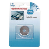 CARL® Heavy-Duty Rotary Trimmer Replacement Blade (CUIK28) Each