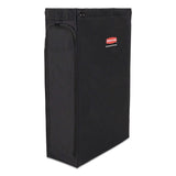 Rubbermaid® Commercial Side Load Linen Bag for Rubbermaid Commercial 2202581, 2202527, 2202587 Carts, 3.7 Bushels, 9 x 21.1 x 33, Black, 4/CT (RCP2202526) Case of 4