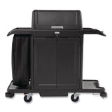 Rubbermaid® Commercial Locking Door Kit, for Rubbermaid Commercial 2202581/2202527/2202585, Resin, Black (RCP2202525) Each