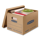 Bankers Box® SmoothMove Basic Moving Boxes, Regular Slotted Container (RSC), Small, 12 x 15 x 10, Kraft, 5/Bundle (FEL7714212) 1 BD