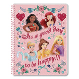 Innovative Designs Licensed Spiral Notebook, Disney Princesses, 1-Subject, Wide/Legal Rule, Multicolor Cover, (70) 10.5 x 8 Sheets (IDI717328PRSA) Each