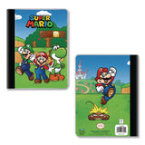 Innovative Designs Licensed Composition Book, Super Mario, Wide/Legal Rule, Multicolor Cover, (100) 9.75 x 7.5 Sheets (IDI717850MBSA) Each
