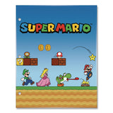 Innovative Designs Licensed Two-Pocket Folder, Super Mario, Side: 3-Hole Punched, Accommodates (50) 11 x 8.5 Sheets, Multicolor (IDI717890MBSA) Each