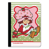 Inkology® Licensed Composition Book, Randomly Assorted Strawberry Shortcake Cover Designs, Medium/College Rule, (100) 9.75 x 7.5 Sheets (INK4679612PDQ) Each