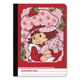 Inkology® Licensed Composition Book, Randomly Assorted Strawberry Shortcake Cover Designs, Medium/College Rule, (100) 9.75 x 7.5 Sheets (INK4679612PDQ) Each