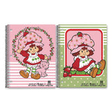 Inkology® Licensed Spiral Notebook, Randomly Assorted Strawberry Shortcake Cover Designs, Medium/College Rule, (80) 10.5 x 8 Sheets (INK4706912PDQ) Each