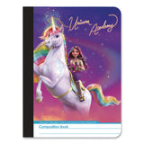 Inkology® Composition Book, Randomly Assorted Unicorn Academy Cover Designs, Medium/College Rule, (100) 9.75 x 7.5 Sheets (INK4792212PDQ) Each
