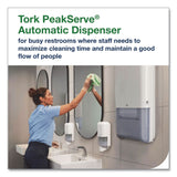 Tork® PeakServe Automatic Continuous Paper Hand Towel Dispenser, 14.47 x 4.04 x 25.15, Black (TRK552548) Each