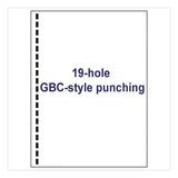 Alliance Punched Laser Cut Sheets, 92 Bright, Side: 19-Hole, 20 lb Bond Weight, 8.5 x 11, White, 500 Sheets/Ream, 5 Reams/Carton (IPS30771) 1 RM