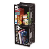 IRIS File Storage Durable Plastic Crate, 13.87 x 16.87 x 11.5, Black (IRS270010200309) Each