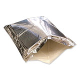 NORTECH Labs Kodiak Pack Insulated Padded Mailer, High-Density Foam, Zip Closure, 12 x 16, Silver, 25 Mailers (NLBKP121625XL) Each