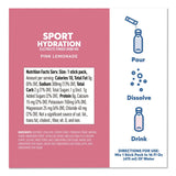 nuun® Sport Hydration Electrolyte Powder Drink Mix, Pink Lemonade, 0.17 oz Stick, 10/Box (NUU02392) Box of 10