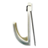 Officemate Cubicle Hooks, White, 5/Pack (OIC509803) Pack of 5