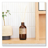 P.F. Candle Co. Reed Diffuser, Teakwood and Tobacco, 3.5 oz, 4.25" Bottle, 9" Reeds, Amber (PFRRD4) Each