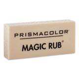 Prismacolor® MAGUC RUB Eraser, For Pencil/Ink Marks, Rectangular Block, Medium, Off-White, 432/Carton (SAN73201CT) Case of 432