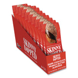SkinnyDipped® Dark Chocolate Peanut Butter Almonds, 1.2 oz Pouch, 10/Box (SKUEDT08380) Box of 10