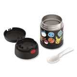 Thermos® FUNtainer Pokemon Two-Compartment Food Jar, 10 oz, Black/Multicolor (THZF3103PM6M) Each