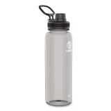 TAKEYA® Tritan Plastic Water Bottle, 40 oz, Stormy Black (TKY50412) Each