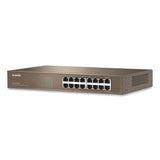 Tenda TEG1016D 10/100/1000Mbps Ethernet Unmanaged Switch, 16 Ports (TNDTEG1016D) Each