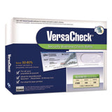 VersaCheck® Custom Business Checks, Prestige Pattern, 8.5 x 11, Blue, 250 Sheets (VRAGLO921800F00) Each