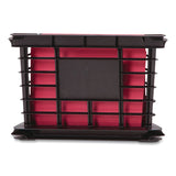 IRIS File Storage Durable Plastic Crate, 13.87 x 16.87 x 11.5, Black (IRS270010200309) Each
