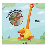 License 2 Play Waddles the Waddle Duck Walking Interactive Push Toy, 12 to 36 Months (LTP91152A) Each