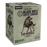 Black Rifle® Coffee Company Fur Missile Coffee K-Cups, 22/Box, 4 Boxes/Carton (GMT5510CT) Case of 88