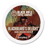 Black Rifle® Coffee Company Blackbeard's Delight Coffee K-Cups, 22/Box, 4 Boxes/Carton (GMT0430CT) Case of 88