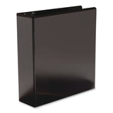 Simply™ Round Ring View Binder, 3 Rings, 3" Capacity, 11 x 8.5, Black, 6/Carton (MPL2372121690) Case of 6