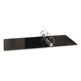 Simply™ Round Ring View Binder, 3 Rings, 3" Capacity, 11 x 8.5, Black, 6/Carton (MPL2372121690) Case of 6