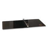 Simply™ Round Ring View Binder, 3 Rings, 0.5" Capacity, Black, 12/Carton (MPL2373821683) Case of 12
