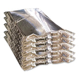 NORTECH Labs Kodiak Pack Insulated Padded Mailer, High-Density Foam, Zip Closure, 12 x 16, Silver, 25 Mailers (NLBKP121625XL) Each