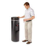 Oasis® Hot 'N Cold Artesian Stainless Steel Water Dispenser, 5 gal, 12 x 12.5 x 38.08, Stainless Steel/Black (OAS504540C) Each