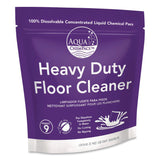 Diversey™ Aqua ChemPacs Heavy Duty Floor Cleaner, Lavender Scent, 100 ChemPacs/Pack (DVO9320928) Each