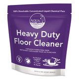 Diversey™ Aqua ChemPacs Heavy Duty Floor Cleaner, Lavender Scent, 100 ChemPacs/Pack (DVO9320928) Each