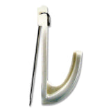 Officemate Cubicle Hooks, White, 5/Pack (OIC509803) Pack of 5